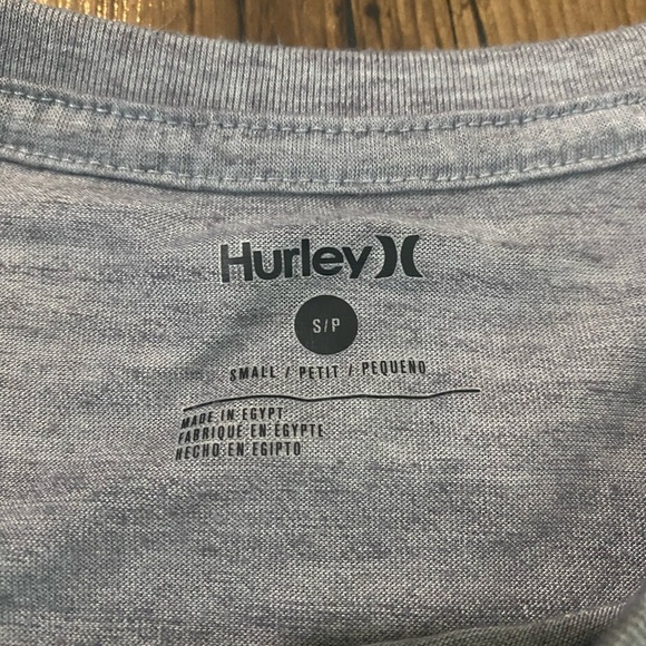 Hurley Light Gray Short Sleeve Tee - Picture 4 of 4